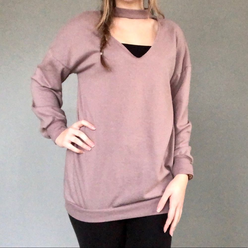 Small Cutout Long-Sleeved Shirt - LIKE NEW